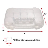 The Beadsmith® 8'' x 5.5'' x 2'' Org Box with Containers