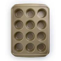 Kenmore Elite 12 Cup Nonstick Carbon Steel Muffin Pan