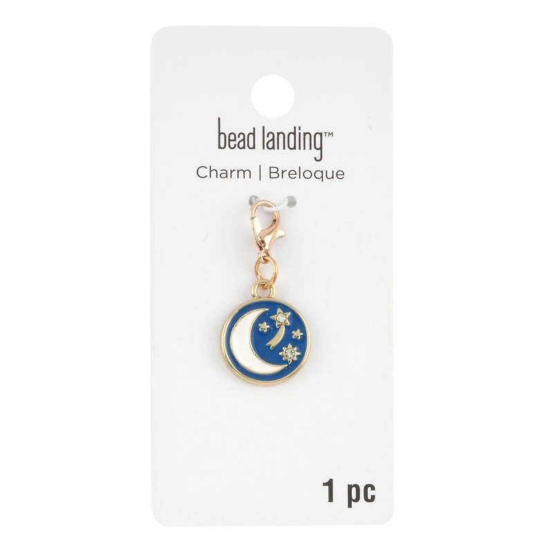 Moon & Star Charm by Bead Landing™