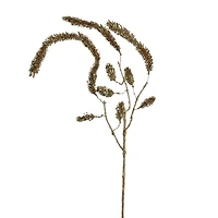 Gold Glittered Pine Hanging Christmas Spray