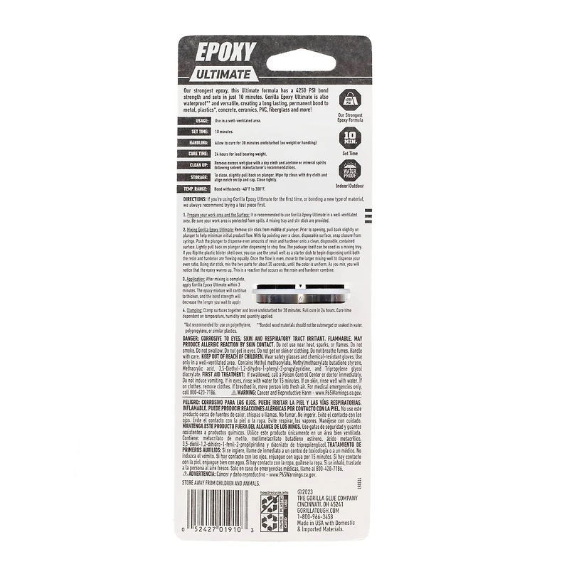 Gorilla® Ultimate Epoxy