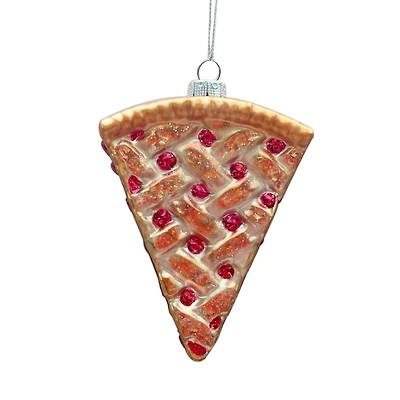 4.25" Glass Cherry Pie Ornament by Ashland®