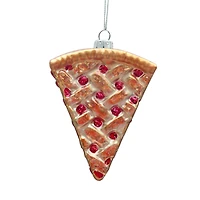 4.25" Glass Cherry Pie Ornament by Ashland®