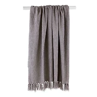 DII® Soft Gray Chenille Throw