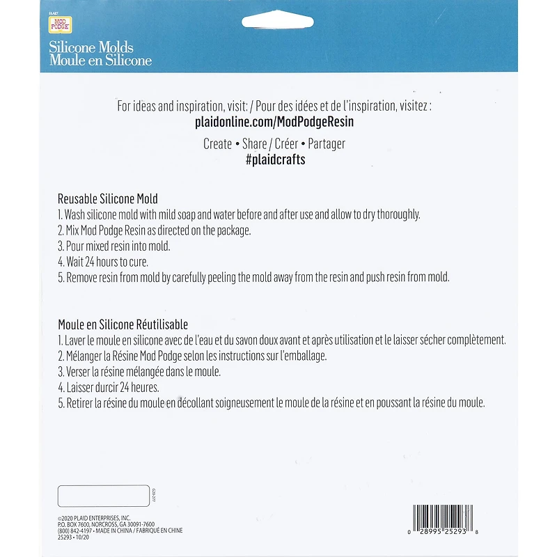 Mod Podge® Alphabet Silicone Mold Set