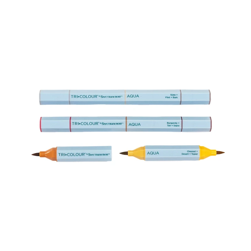 Spectrum Noir™ TriColour™ Aqua Essential Neutrals Marker Set