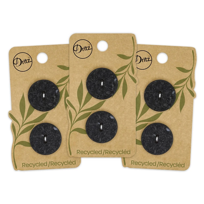 Dritz® 23mm Recycled Cotton Round Buttons