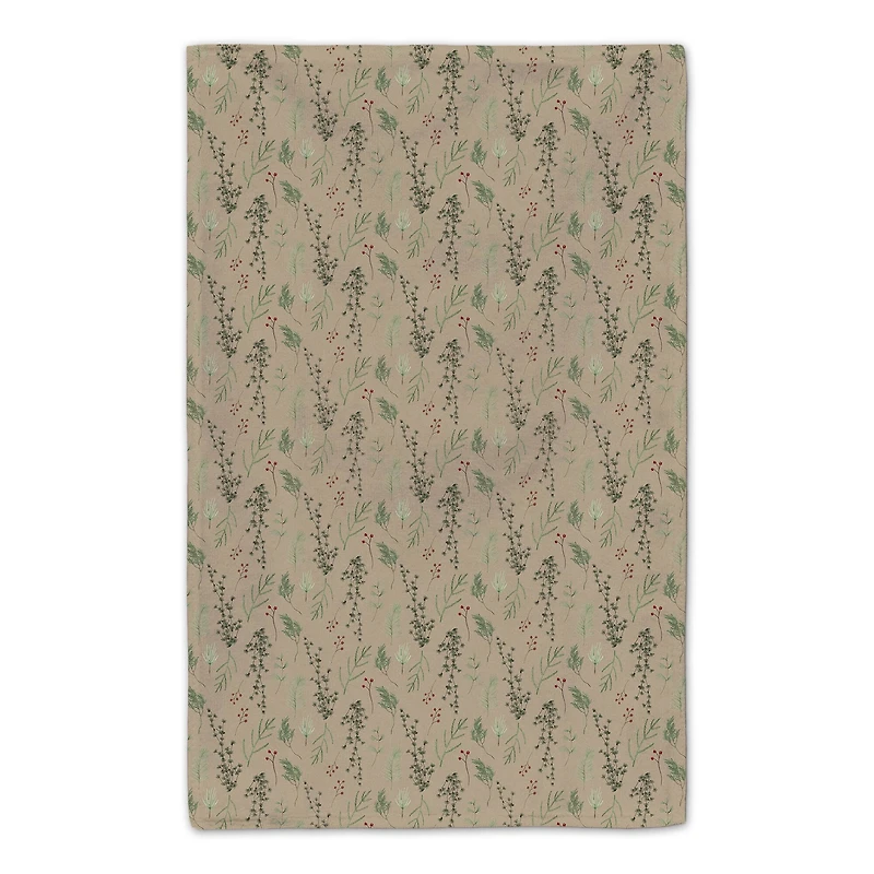 Holly Jolly Christmas Tea Towel Set