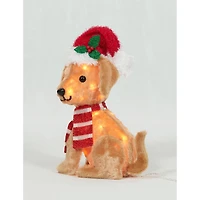 19" Plush Baby Labrador Sculpture