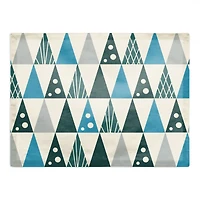 Cool Tree Pattern 18x14 Poly Twill Placemat