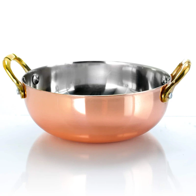 Rembrandt 5.3" Mini Copper Plated Serving Bowls, 6ct.