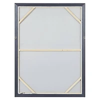 CosmoLiving by Cosmopolitan Black Contemporary Abstract Canvas Wall Art