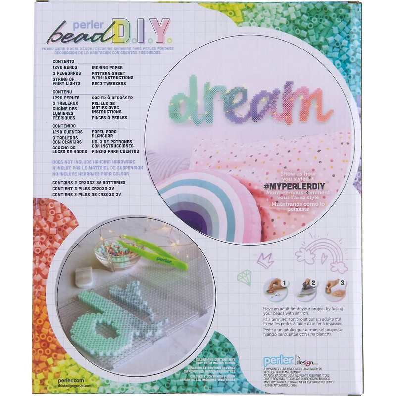 Perler® Bead DIY Dream Light-Up Bead Art Kit