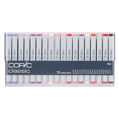 Copic® Classic 72 Color Marker Set C