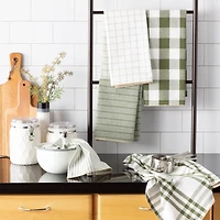 DII® Sage Farmhouse Woven Dishtowel Set