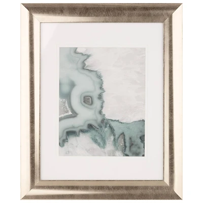 Gallery Metallic Gold Scooped Frame with Mat by Studio Décor