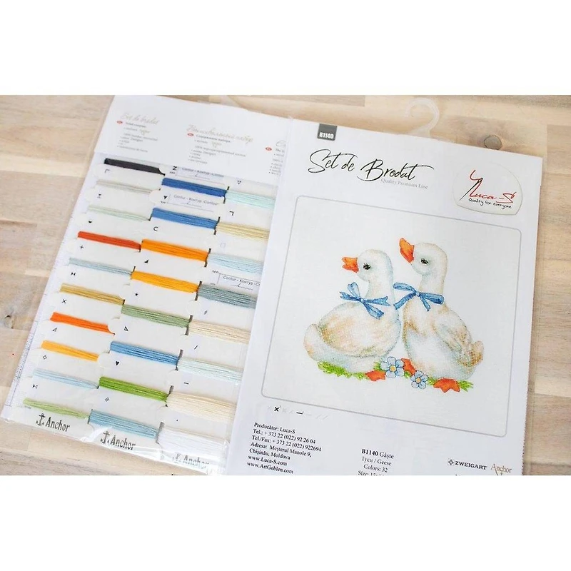 Luca-s Geese Counted Cross Stitch Kit