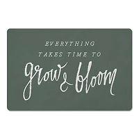 Everything Takes Time 18" x 27" Floor Mat
