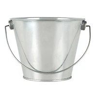 4" Silver Round Metal Bucket by Celebrate It™