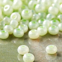 12 Pack: John Bead Mint Pearl Czech Glass Seed Beads, 6/0