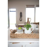 Hello Honey® 30" Bankuan Wicker Tray