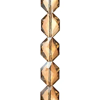 12 Packs: 9 ct. (108 total) Amber Oval Glass Beads, 18mm by Bead Landing™