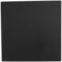 14" x 14" Brown Wooden Tic Tac Toe Game Set with Gold X & O Pieces