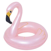 Pool Central® 24" Pink Inflatable Flamingo Swimming Pool Ring Float