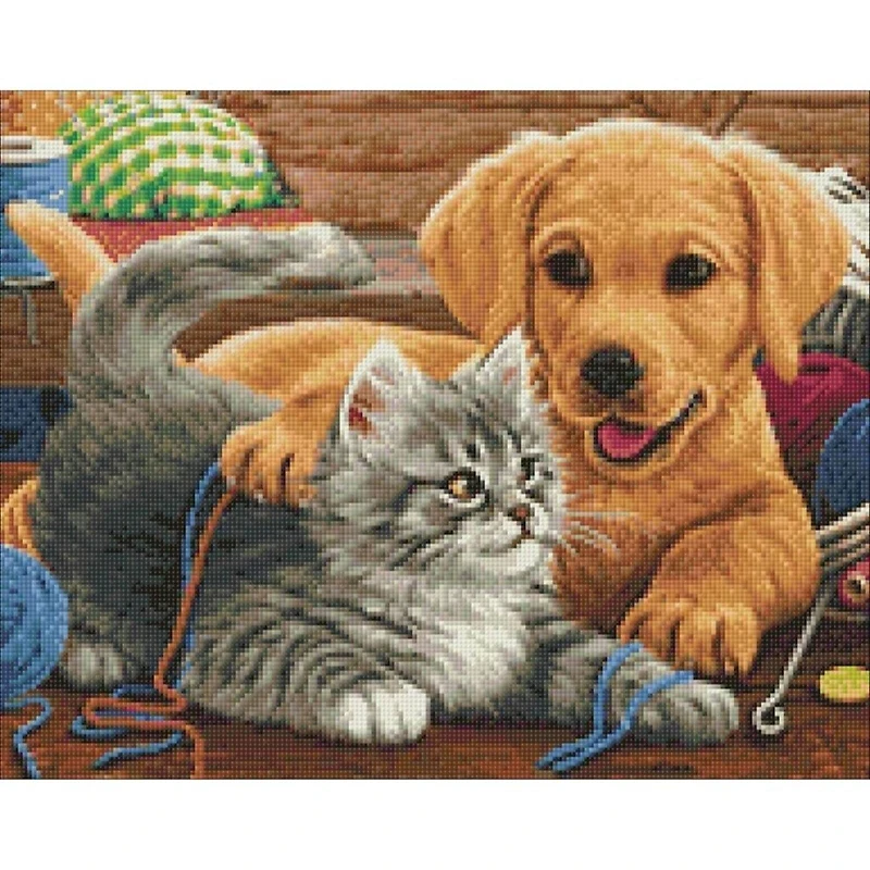 Wizardi True Friends Diamond Painting Kit