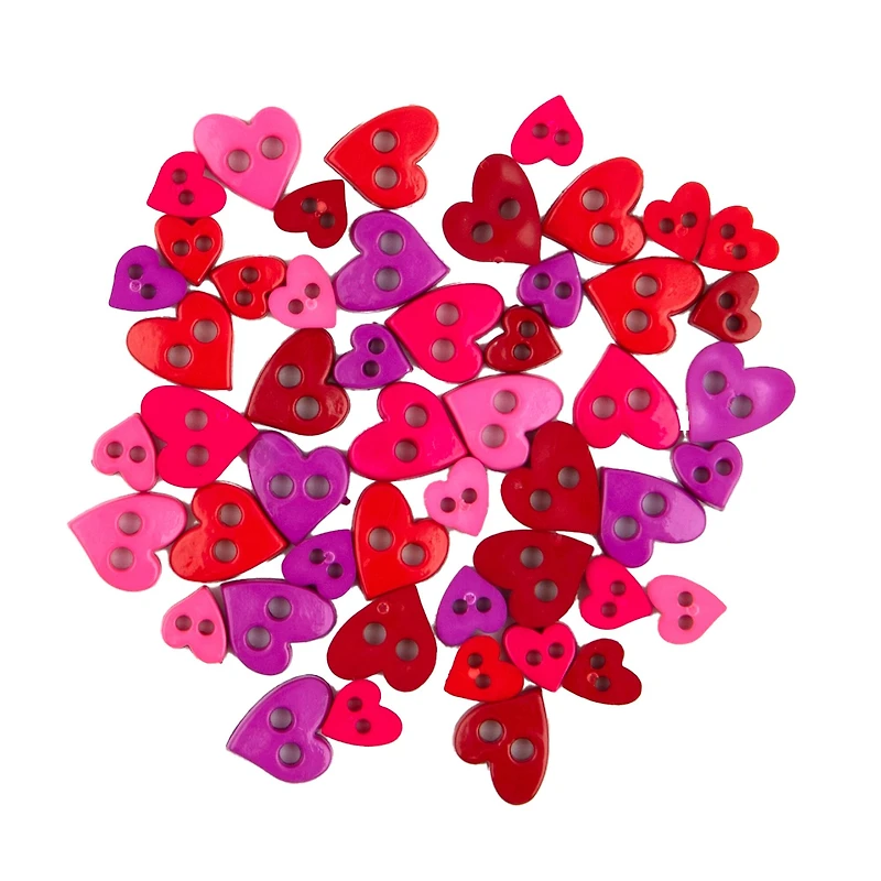 Flair Originals™ Mini Heart Button Mix