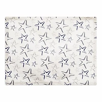 Starfish Pattern 18" x 14" Poly Twill Placemat