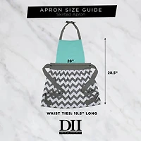 DII® Chevron Skirt Apron