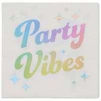 12 Packs: 20 ct. (240 total) Party Vibes Lunch Napkins by Celebrate It™