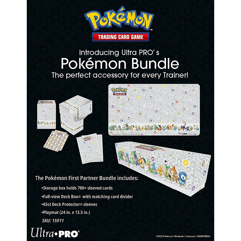 Ultra Pro® Pokémon™ First Partner Accessory Bundle