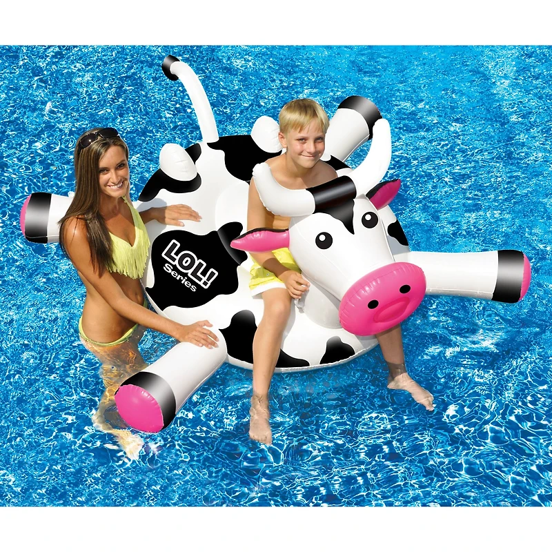 Swimline 6ft. LOL Series™ Crazy Cow Float