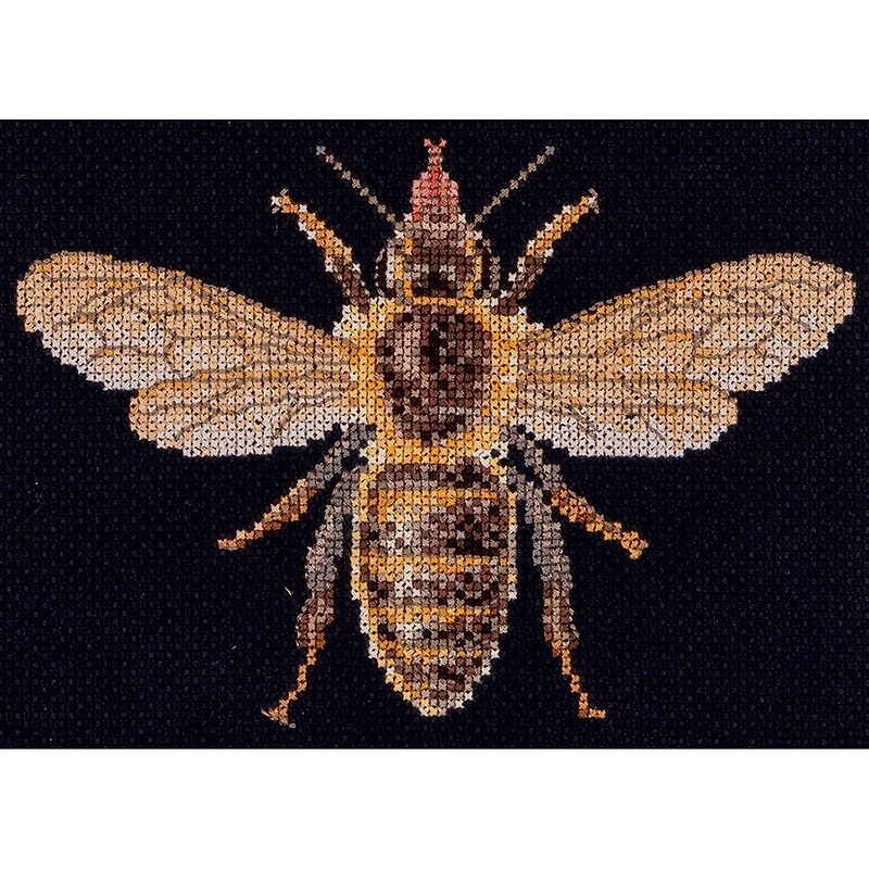 Thea Gouverneur Honey Bee Cross Stitch Kit