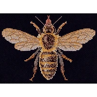 Thea Gouverneur Honey Bee Cross Stitch Kit