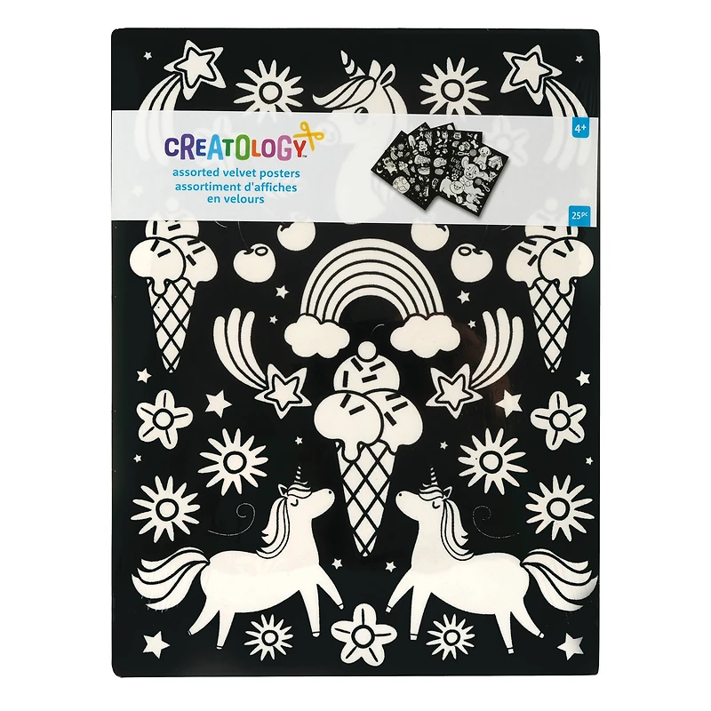 9" x 12" Fuzzy Food & Pets Poster Assortment by Creatology™