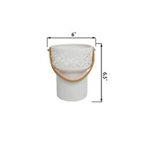 Flora Bunda® LED Kilim Ceramic Lantern