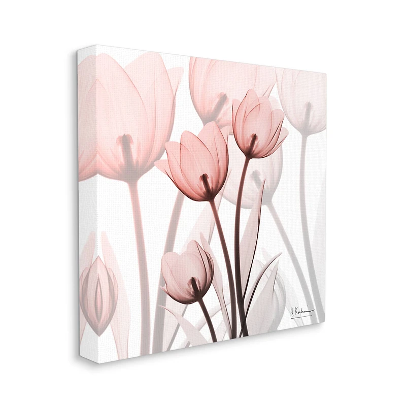 Stupell Industries Red Flowers Canvas Wall Art