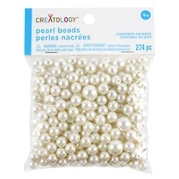 Pearl White Beads by Creatology™