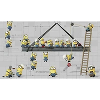 Minions At Work XL Chair Rail Prepasted Mural