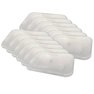Teacher Created Resources® Small Clear Plastic Storage Bin Lid, 12ct.