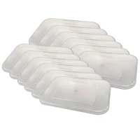 Teacher Created Resources® Small Clear Plastic Storage Bin Lid, 12ct.