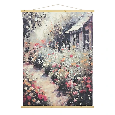 59" Flower Village Landscape Wall Décor by Ashland®