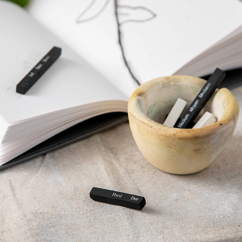 Jumbo Compressed Charcoal by Artist's Loft®