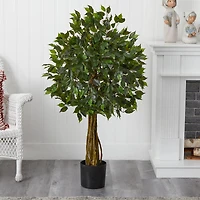 4ft. Potted Ficus Artificial Tree