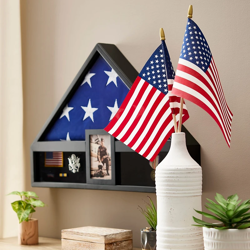Valley Forge® 8" x 12" U.S. Stick Flags, 2ct.