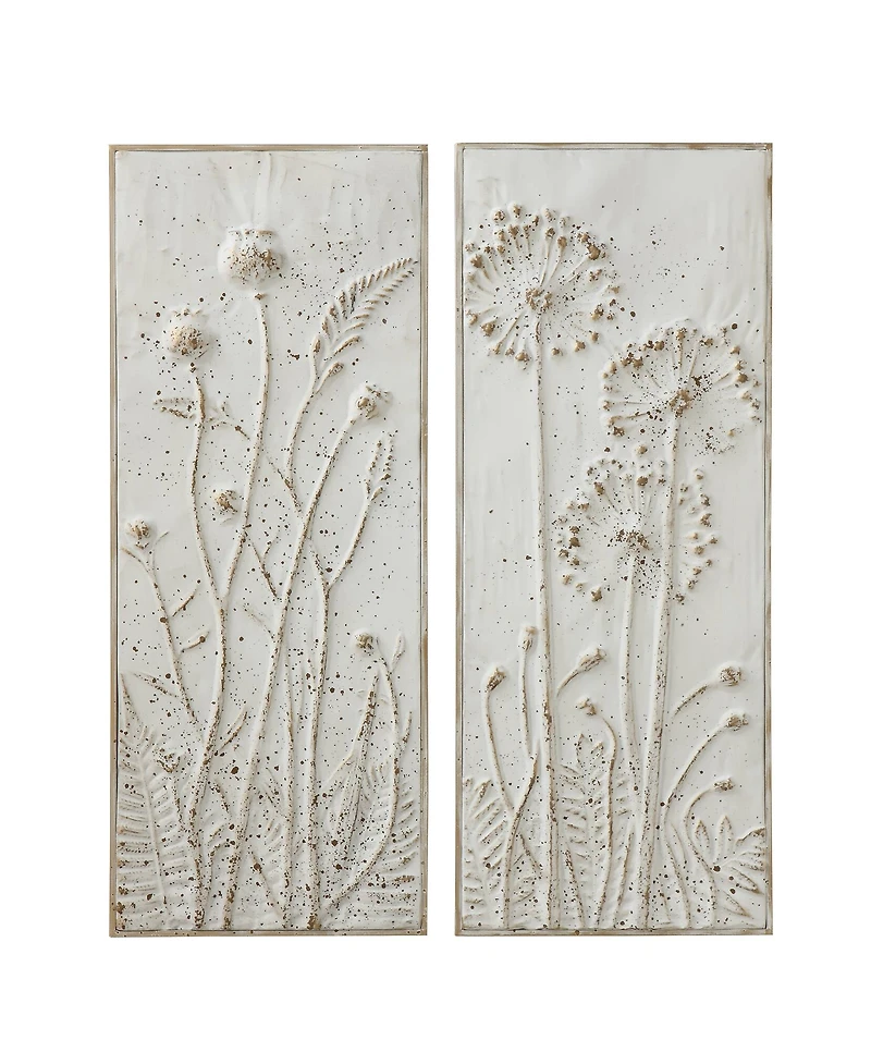 Hello Honey® Metal Wall Décor with Flowers Set