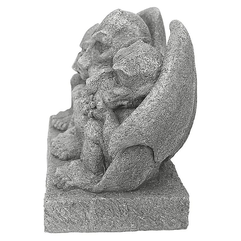 Design Toscano 12" See, Hear, Speak No Evil Gargoyle Trio Statue